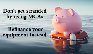 Refinance equipment instead of using an MCA